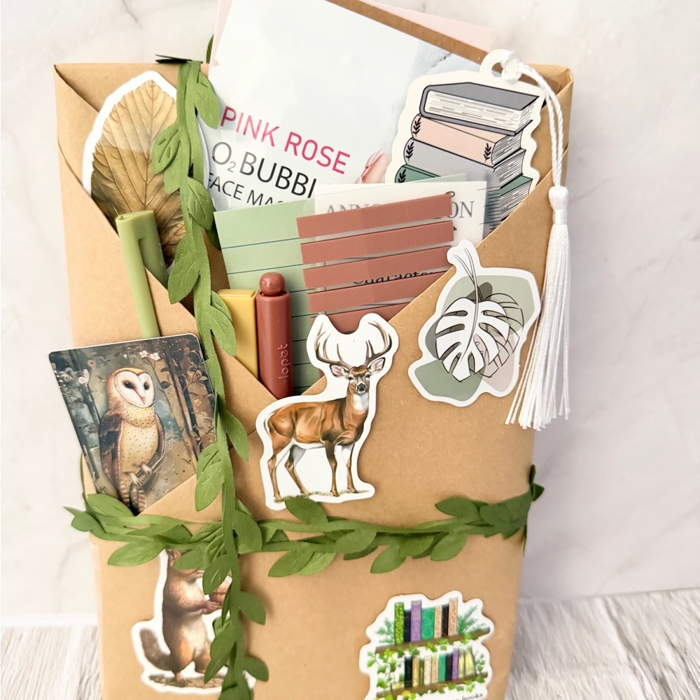Woodland themed Blind Date With A Book